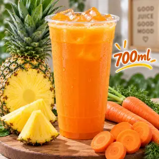 Hình ảnh Nước ép thơm cà rốt