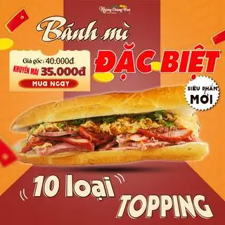 Bánh Mì Đặc Biệt - 54.000 ₫ tại Bánh Mì Những Chàng Trai - Thành Thái