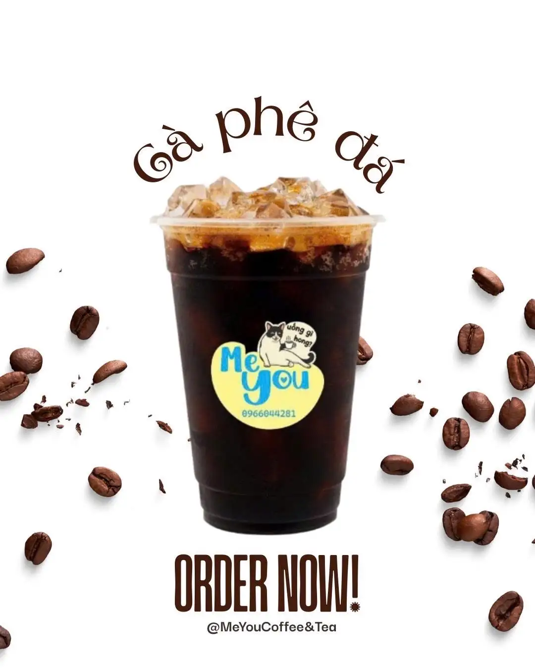 Cà Phê Đá - Ice coffee - 17.000 ₫ tại Me You Coffee & Tea - Đường Số 15