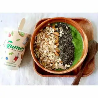 Green smoothie bowl - vegan - sinh tố rau xanh thuần chay - 55.000 ₫ tại The Organic Juice - Légumes - Nguyễn Cừ
