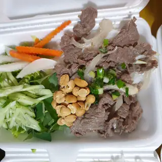 Bún Bò Xào Nước Tương - 44.000 ₫ tại Bún Nước Tương & Trà Chanh Giã Tay - Dương Quán - Đường Số 14A