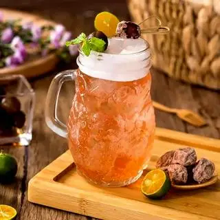 Trà Trái Cây - Trà Tắc Xí Muội - 30.000 ₫ tại Tiệm Trà Cậu Út - Trà Trái Cây Tự Nhiên - Hoa Cúc