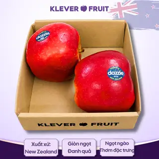 Hình ảnh Táo Dazzle New Zealand - Khay 02 quả ~0.62kg - New Zealand Apples - Klever Fruit