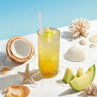 Coco Dưa Lưới - Trà Trái Cây Dưa Lưới Dừa - 29.000 ₫ tại DannyGreen - Trà Sữa, Trà Trái Cây & Nước Ép Organic - Lý Tự Trọng
