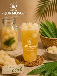 Hình ảnh Trà Nhãn Lá Nếp Thơm