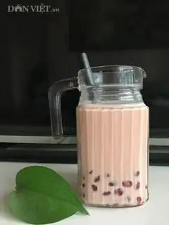 Hình ảnh Trà sữa dâu tây