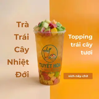Trà trái cây nhiệt đới - 43.000 ₫ tại Trà trái cây tươi & Tré trộn TUYẾT HOA - Dương Bá Trạc