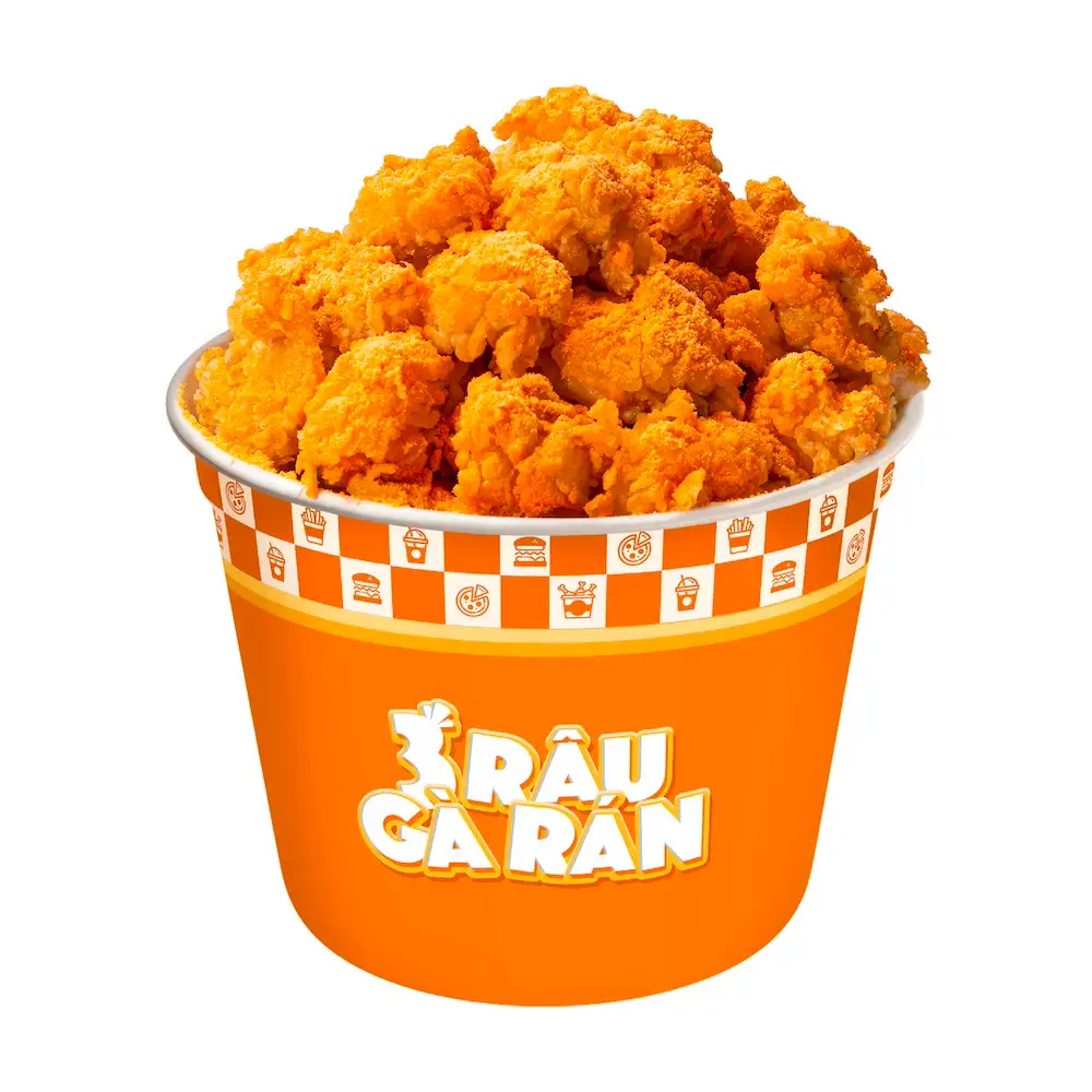 Gà viên lắc phô mai - 43.000 ₫ tại 3 Râu - Gà Rán Pizza & Trà Sữa - Nguyễn Đình Chiểu