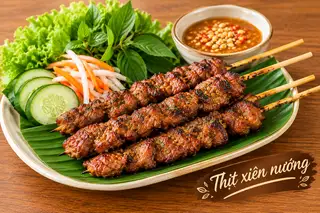Hình ảnh Thịt xiên nướng