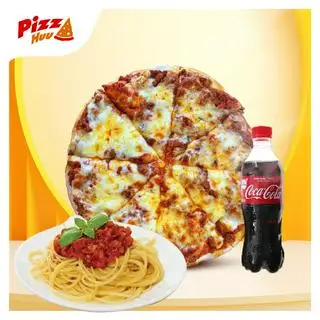 Combo  pizza bò + 1 mỳ ỳ bò + 1 chai coca - 190.000 ₫ tại Pizza Huu - Pizza & Spaghetti - Ngô Tất Tố