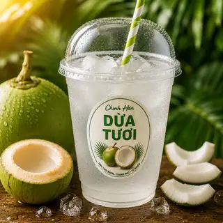 Dừa tươi - 40.000 ₫ tại Chinh Hán - Nước Ép & Sinh Tố - Nguyễn Thị Minh Khai
