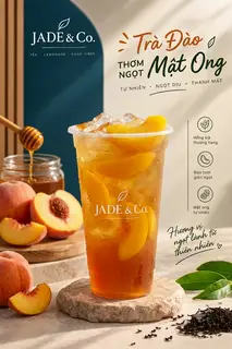 Hình ảnh Trà đào mật ong