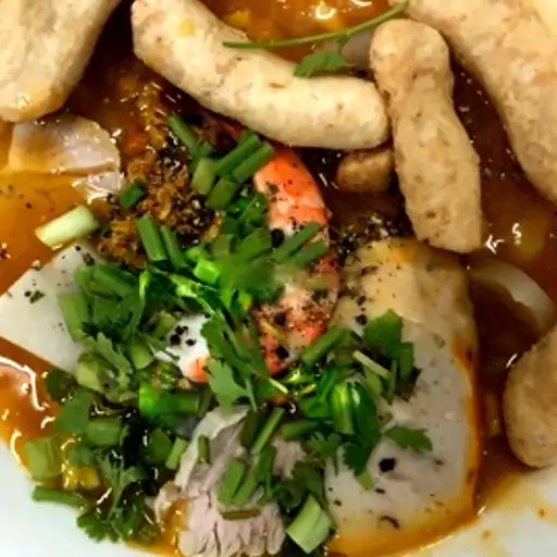 Bánh canh thịt - tôm - 65.000 ₫ tại Bánh canh cua Linh - Điện Biên Phủ