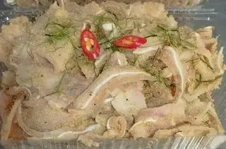 Hình ảnh tai heo trộn thính _100g