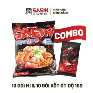 1 Gói Mì Sasin Vị Kim Chi-120g - 31.000 ₫ tại Trương Ngọc Ánh - Bánh Tráng Abi & Ăn Vặt - Trương Công Định