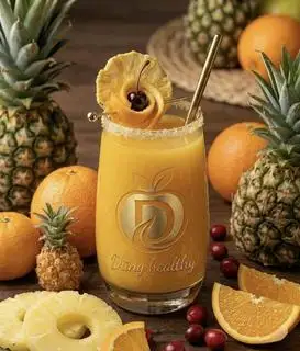 Hình ảnh Thanh Lọc Cơ Thể (Detox Energy) - Nước éo Cam Dứa