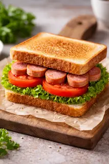 SANDWICH XÚC XÍCH - 34.000 ₫ tại Bánh Mì Ty Hí - Nguyễn Đình Chiểu