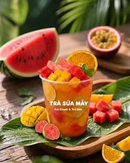 Hình ảnh Trà chanh trái cây nhiệt đới