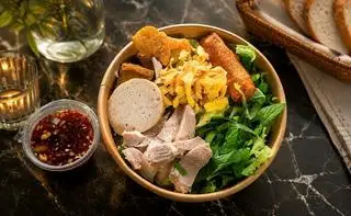 Bún nước tương đặc biệt - 108.000 ₫ tại MÊ CHANG- Bánh Mì Chảo, Bún Nước Tương & Bún Mắm Nêm - Đặng Thùy Trâm