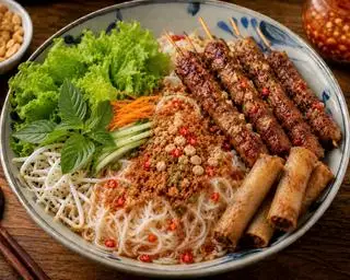 Hình ảnh Bún Thịt Nướng - ĐẦY ĐỦ