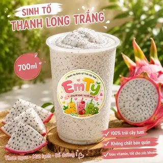 Sinh tố Thanh long - 38.000 ₫ tại Emty - Nước Ép, Sinh Tố & Trái Cây Tô - Xô Viết Nghệ Tĩnh