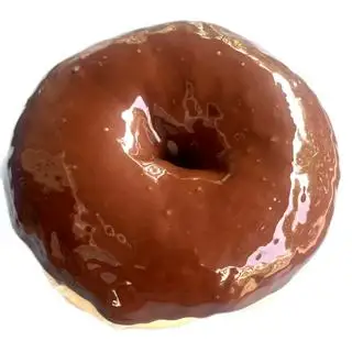 Hình ảnh Donut Socola Đen Topping Tùy Chọn