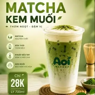 Hình ảnh Matcha kem muối
