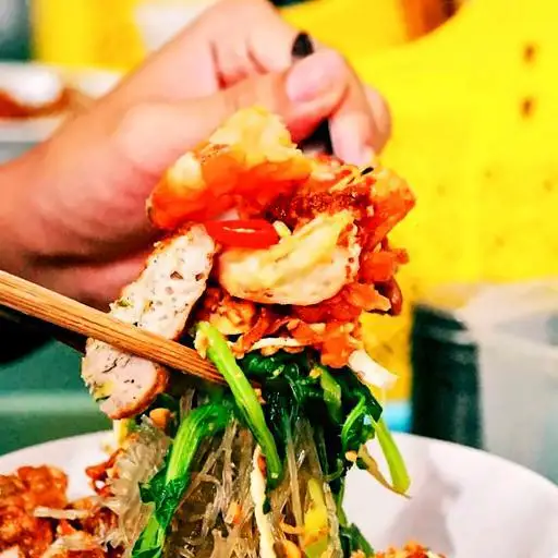 Hình ảnh Miến trộn lươn bò giò