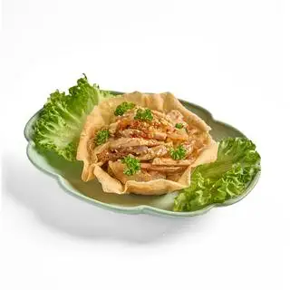 Hình ảnh Sứa Biển Trộn Gà Xốt Cay