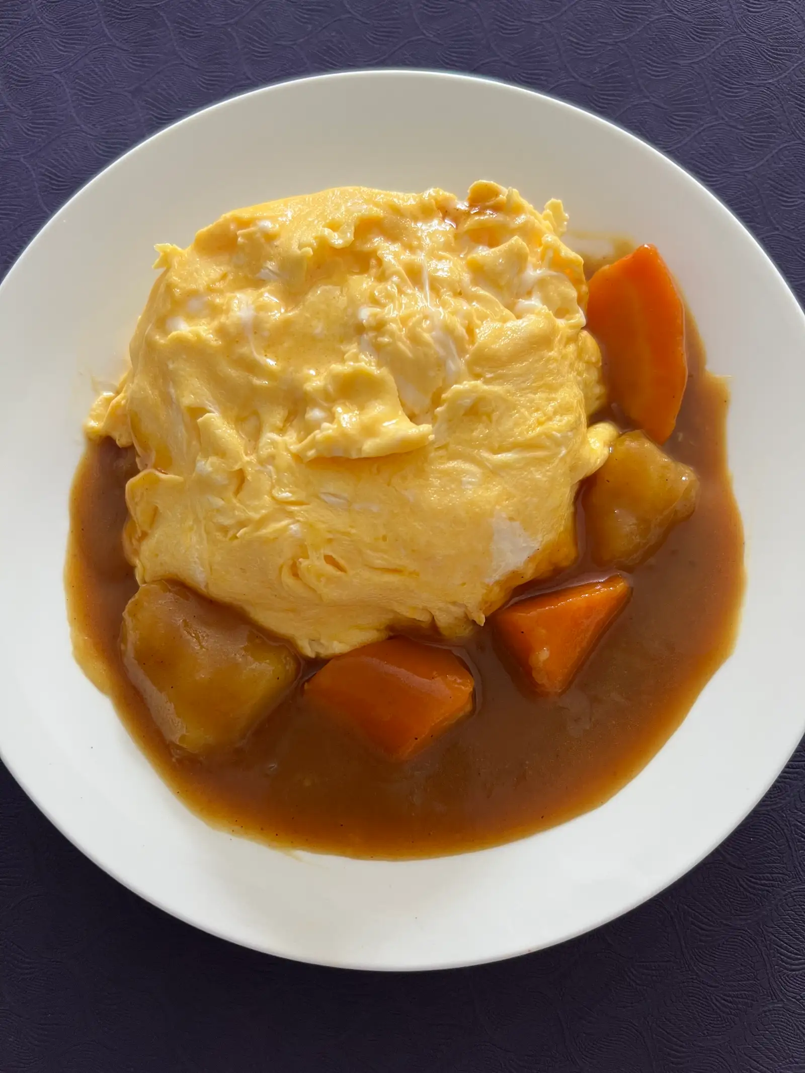 Hình ảnh Cơm cà ri trứng omelette 