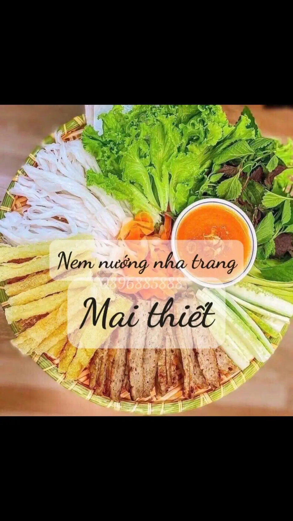 Hình ảnh Nem nướng Nha Trang  (7Cuốn)