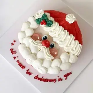Hình ảnh bánh kem ông già noel