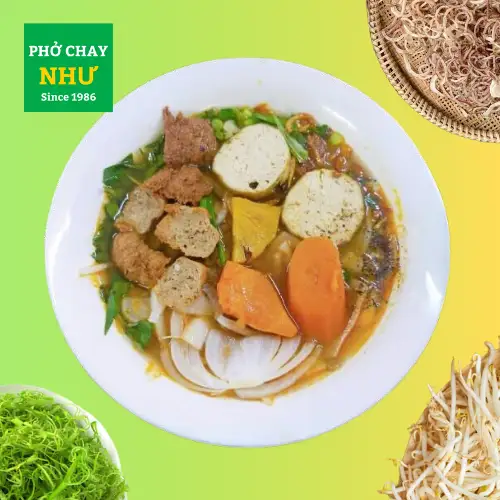 Bún Huế Chay - Vegan Hue Noodles - 59.000 ₫ tại  Phở Chay Như - Trương Quyền