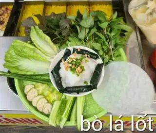 BÒ LÁ LỐT - 79.000 ₫ tại Nhóc - Bánh Canh Đuôi Heo - Hồ Thị Kỷ