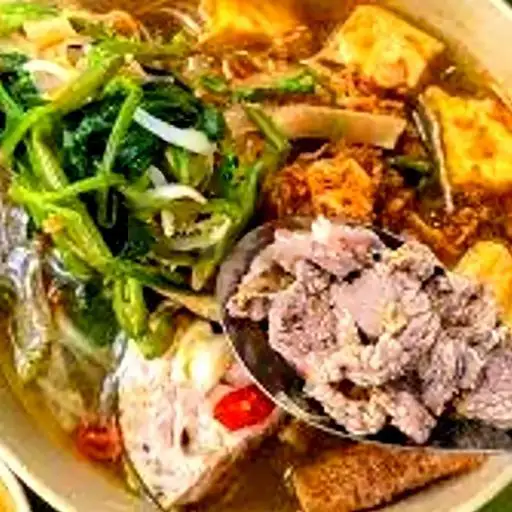 Hình ảnh Miến nước thập cẩm - bò giò đậu lươn chả cá