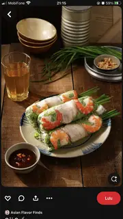 Cuốn tôm thịt - 3c  - 40.000 ₫ tại Bếp Nhà - Gỏi Cuốn & Bò Bía - Đất Thánh