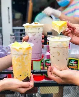Trà sữa phô mai dầm - 40.000 ₫ tại Hút Tea - Trà Sữa - Thích Quảng Đức	