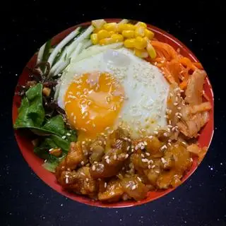 Cơm Trộn Gà Xốt Cay - 60.000 ₫ tại Happy Food - Mỳ Cay & Tokbokki - Nguyễn Duy Cung