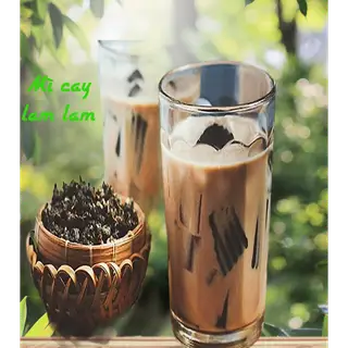 Trà sữa sương sáo - 28.000 ₫ tại Mỳ Cay & Trà Sữa Lam Lam - Nguyễn Hữu Cầu