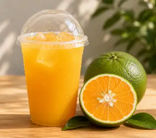 Hình ảnh Nước ép cam cốc To 500ml 