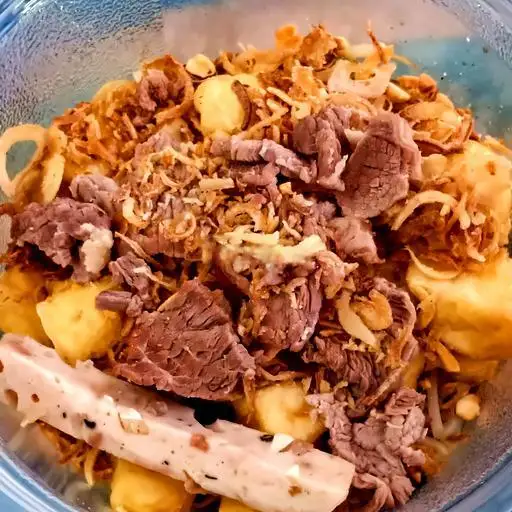 Hình ảnh Miến nước cua bò giò đậu