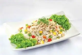 Hình ảnh cơm chiên cá mặn