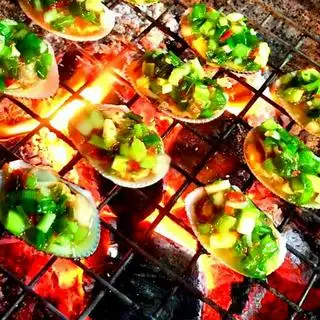 Hình ảnh Sò lông nướng mỡ hành