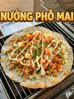 Hình ảnh Bánh Tráng Nướng Phô Mai
