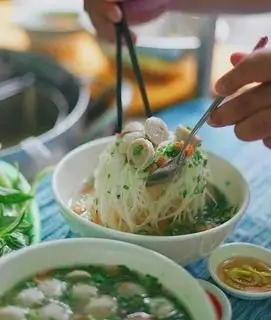 Hủ Tiếu Bò viên - 40.000 ₫ tại Hủ Tiếu & Mì Hoành Thánh 117 - Hồng Hà