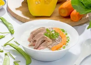 Cháo tim bằm - 20.000 ₫ tại Cháo Dinh Dưỡng Vina Baby - Trần Não