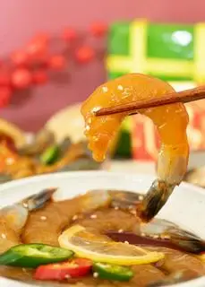 Hình ảnh Tôm ngâm tương hũ 300gr