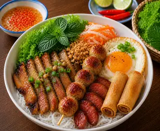 Bún Nam Bộ Đặc Biệt - 65.000 ₫ tại Bún Thịt Nướng Nam Bộ - Đường Số 20