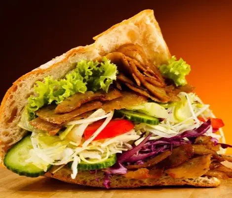 Hình ảnh Kebab Thịt Trứng Xúc xích