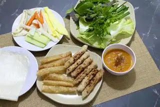 Nem nướng - 73.000 ₫ tại Đặc Sản Nha Trang Ngọc Trâm 3 - Nem Nướng & Bún Cá -  Bạch Đằng